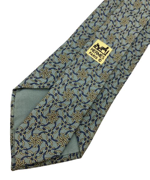 HERMES（エルメス）HERMES (エルメス) ネクタイ グリーン サイズ:不明の古着・服飾アイテム