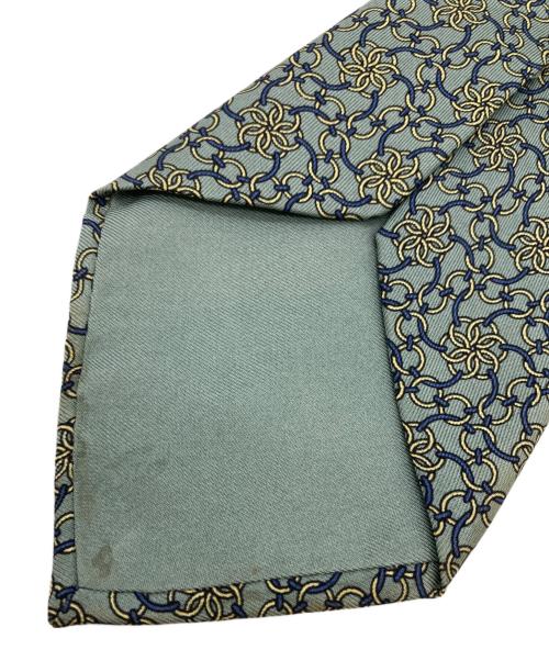 HERMES（エルメス）HERMES (エルメス) ネクタイ グリーン サイズ:不明の古着・服飾アイテム