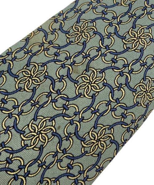 HERMES（エルメス）HERMES (エルメス) ネクタイ グリーン サイズ:不明の古着・服飾アイテム
