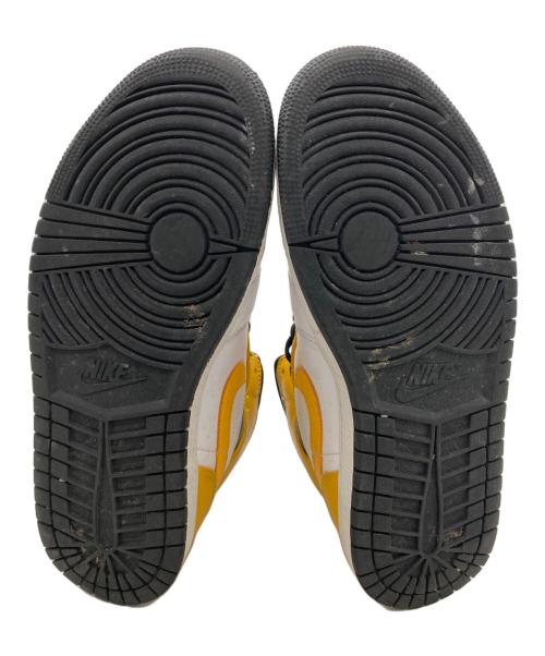 NIKE（ナイキ）NIKE (ナイキ) AIR JORDAN 1 MID イエロー×ホワイト サイズ:26.5cmの古着・服飾アイテム