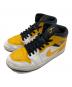 NIKE（ナイキ）の古着「AIR JORDAN 1 MID」｜イエロー×ホワイト