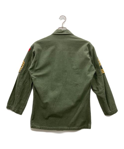 US ARMY（ユーエスアーミー）US ARMY (ユーエスアーミー) ユーティリティシャツ グリーン サイズ:不明の古着・服飾アイテム