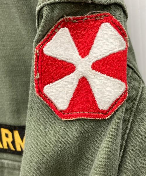 US ARMY（ユーエスアーミー）US ARMY (ユーエスアーミー) ユーティリティシャツ グリーン サイズ:不明の古着・服飾アイテム