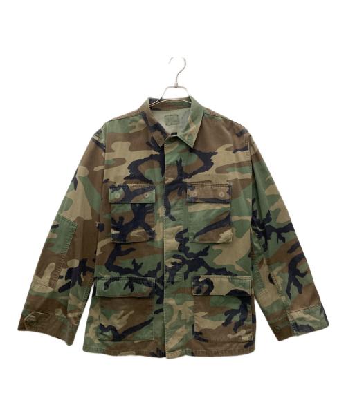 US ARMY（ユーエスアーミー）US ARMY (ユーエスアーミー) ミリタリーシャツ グリーン サイズ:7080/9404の古着・服飾アイテム