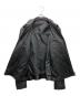 BACK NUMBER (バックナンバー) レザーライダースジャケット ブラック サイズ:XL：6000円
