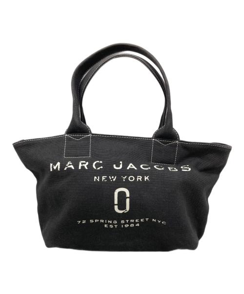 MARC JACOBS（マークジェイコブス）MARC JACOBS (マークジェイコブス) キャンバストートバッグ ブラックの古着・服飾アイテム