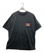 marlboroマルボロ）の古着「スネークデザインTシャツ」｜ブラック