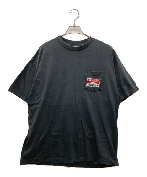 marlboro（マルボロ）Marlboro (マルボロ) スネークデザインTシャツ ブラック サイズ:XLの古着・服飾アイテム