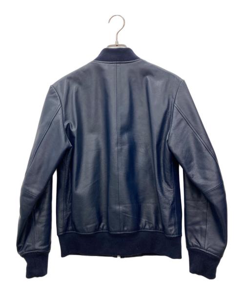 PAUL SMITH（ポールスミス）Paul Smith (ポールスミス) レザージャケット ネイビー サイズ:Ｓの古着・服飾アイテム