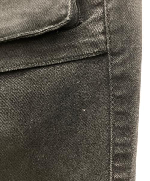 DANKE SCHON（ダンケ シェーン）DANKE SCHON (ダンケ シェーン) フラップポケット ジップカーゴパンツ ブラック サイズ:W28の古着・服飾アイテム