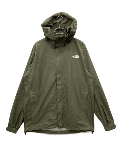 THE NORTH FACE（ザ ノース フェイス）THE NORTH FACE (ザ ノース フェイス) HYVENT RAINTEX オリーブ×ブラック サイズ:XLの古着・服飾アイテム
