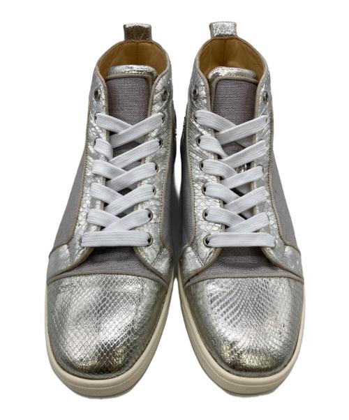 Christian Louboutin（クリスチャン・ルブタン）Christian Louboutin (クリスチャン・ルブタン) LOUIS ORLATO シルバー サイズ:41の古着・服飾アイテム