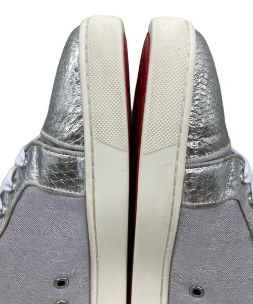 Christian Louboutin（クリスチャン・ルブタン）Christian Louboutin (クリスチャン・ルブタン) LOUIS ORLATO シルバー サイズ:41の古着・服飾アイテム