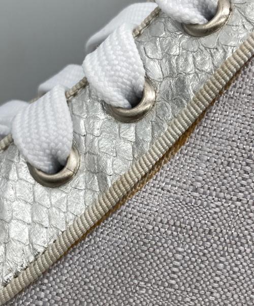 Christian Louboutin（クリスチャン・ルブタン）Christian Louboutin (クリスチャン・ルブタン) LOUIS ORLATO シルバー サイズ:41の古着・服飾アイテム