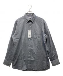 MACKINTOSH LONDON（マッキントッシュ ロンドン）の古着「コットンカシミヤボタンダウンシャツ」｜アッシュ