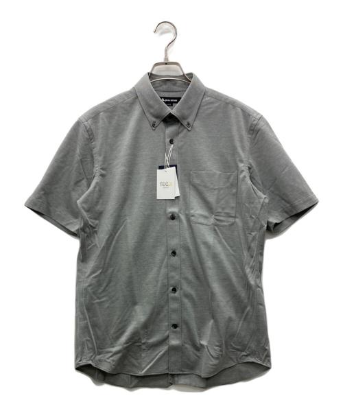 Aquascutum（アクアスキュータム）Aquascutum (アクアスキュータム) TEC.3 Mini Honeycomb Jersey Short Sleeve グレー サイズ:L 未使用品の古着・服飾アイテム
