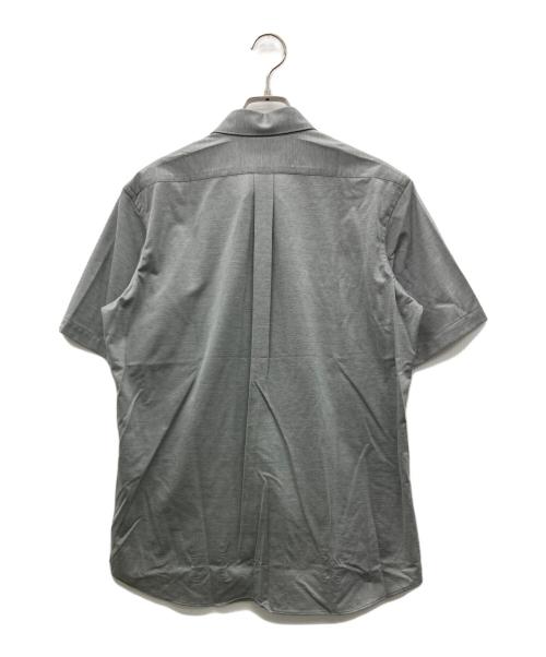 Aquascutum（アクアスキュータム）Aquascutum (アクアスキュータム) TEC.3 Mini Honeycomb Jersey Short Sleeve グレー サイズ:L 未使用品の古着・服飾アイテム