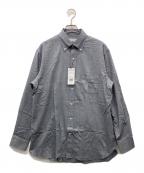 MACKINTOSH LONDONマッキントッシュ ロンドン）の古着「コットンカシミヤボタンダウンシャツ」｜アッシュ