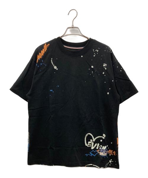 EVISU（エヴィス）EVISU (エヴィス) Tシャツ ブラック サイズ:Sの古着・服飾アイテム