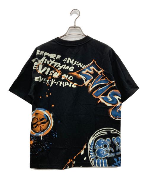EVISU（エヴィス）EVISU (エヴィス) Tシャツ ブラック サイズ:Sの古着・服飾アイテム