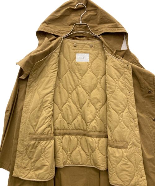 Natural by clip（ナチュラル バイ クリップ）NATURAL BY CLIP (ナチュラル バイ クリップ) ライナー付きモッズコート オリーブ サイズ:Freeの古着・服飾アイテム