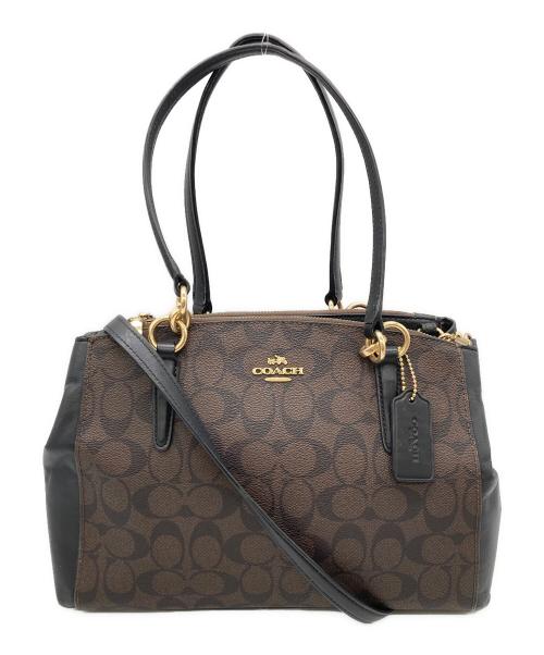 COACH（コーチ）COACH (コーチ) 2WAYバッグ ブラウンの古着・服飾アイテム
