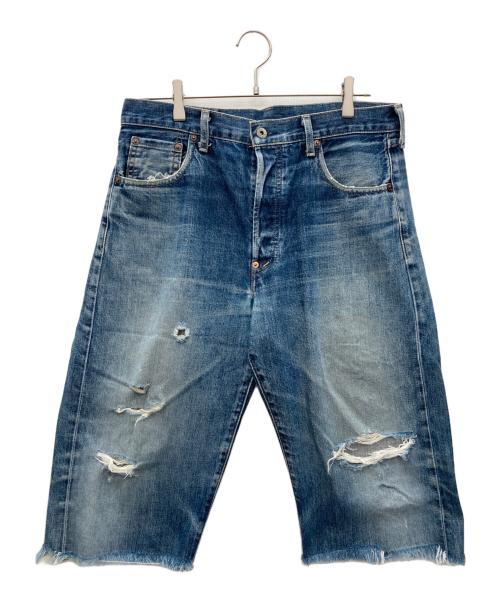 LEVI'S（リーバイス）LEVI'S (リーバイス) デニムハーフパンツ ブルー サイズ:W34の古着・服飾アイテム