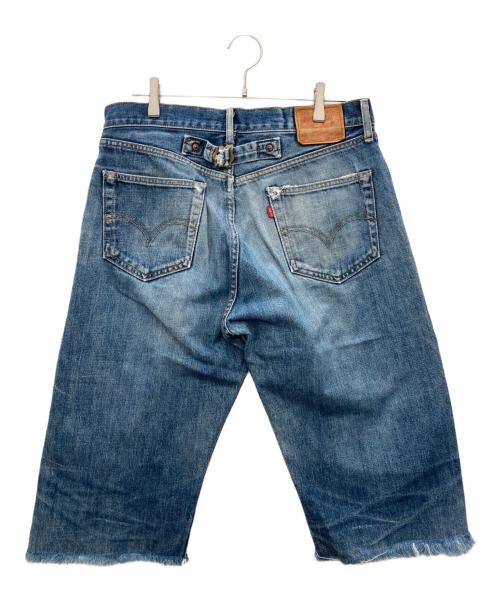 LEVI'S（リーバイス）LEVI'S (リーバイス) デニムハーフパンツ ブルー サイズ:W34の古着・服飾アイテム