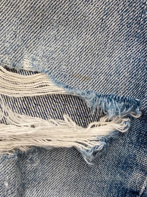 LEVI'S（リーバイス）LEVI'S (リーバイス) デニムハーフパンツ ブルー サイズ:W34の古着・服飾アイテム
