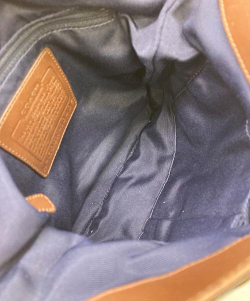 COACH（コーチ）COACH (コーチ) シグネチャー デニム ショルダーバッグ ネイビーの古着・服飾アイテム