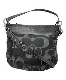 COACH（コーチ）の古着「2WAYショルダーバッグ」｜ブラック