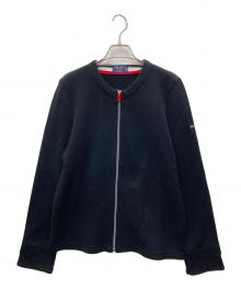 SAINT JAMES L'ATELIER（セントジェームス ラトリエ）の古着「ジップアップニット」｜ネイビー