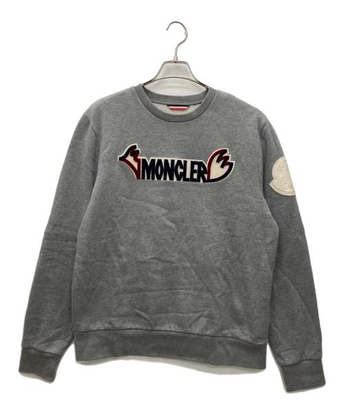 MONCLER GENIUS（モンクレール ジーニアス）MONCLER GENIUS (モンクレール ジーニアス) クルーネックスウェット グレー サイズ:2の古着・服飾アイテム