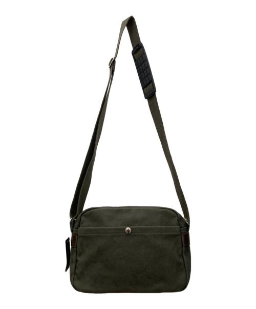 日乃本帆布（ヒノモトハンプ）日乃本帆布 (ヒノモトハンプ) ショルダーバッグ オリーブの古着・服飾アイテム