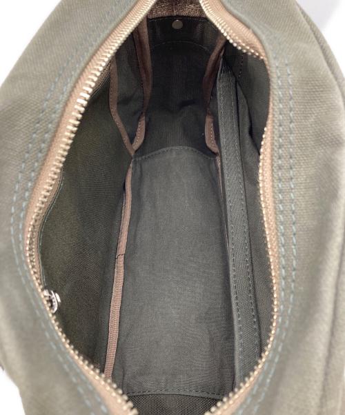 日乃本帆布（ヒノモトハンプ）日乃本帆布 (ヒノモトハンプ) ショルダーバッグ オリーブの古着・服飾アイテム