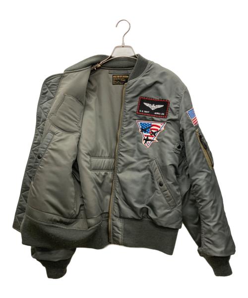 AVIREX（アヴィレックス）AVIREX (アヴィレックス) MA-1ジャケット オリーブ サイズ:XLの古着・服飾アイテム