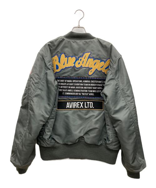 AVIREX（アヴィレックス）AVIREX (アヴィレックス) MA-1ジャケット オリーブ サイズ:XLの古着・服飾アイテム