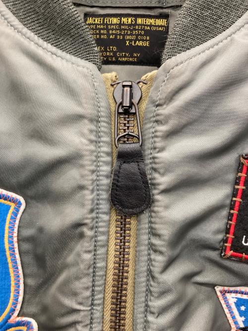 AVIREX（アヴィレックス）AVIREX (アヴィレックス) MA-1ジャケット オリーブ サイズ:XLの古着・服飾アイテム