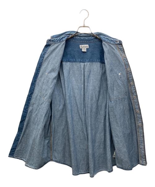 CarHartt（カーハート）CarHartt (カーハート) デニムワークシャツ ブルー サイズ:XLの古着・服飾アイテム