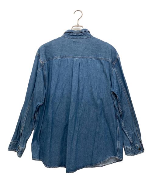 CarHartt（カーハート）CarHartt (カーハート) デニムワークシャツ ブルー サイズ:XLの古着・服飾アイテム