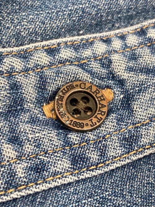 CarHartt（カーハート）CarHartt (カーハート) デニムワークシャツ ブルー サイズ:XLの古着・服飾アイテム