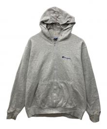 Champion（チャンピオン）の古着「ジップパーカー」｜グレー