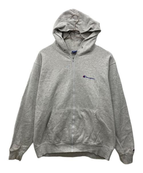 Champion（チャンピオン）Champion (チャンピオン) ジップパーカー グレー サイズ:xlの古着・服飾アイテム