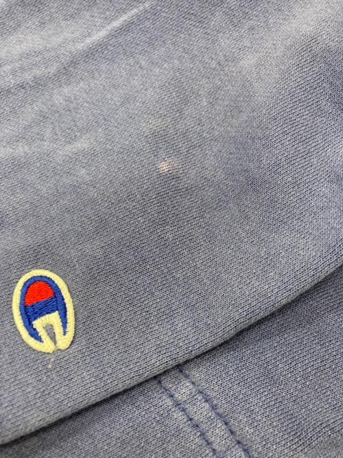 Champion（チャンピオン）Champion (チャンピオン) ハーフジップスウェット ブルー サイズ:Sの古着・服飾アイテム