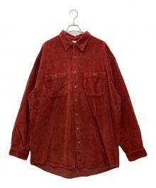 THE TERRITORY AHEAD（ザ テリトリー アヘッド）の古着「コーデュロイシャツ」｜レッド
