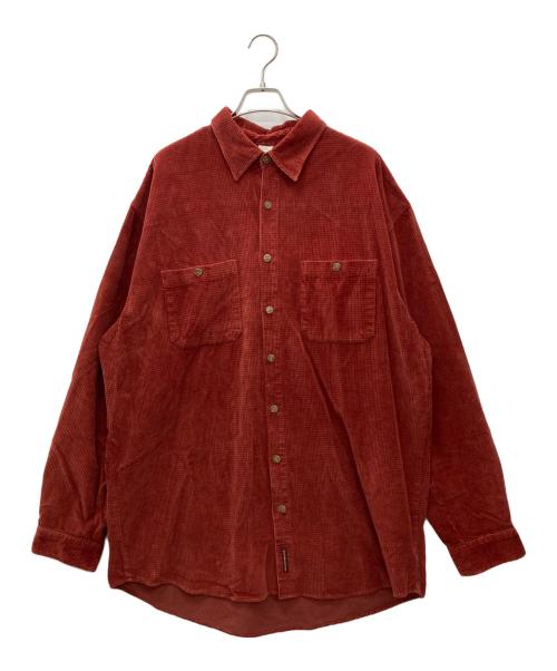 THE TERRITORY AHEAD（ザ テリトリー アヘッド）THE TERRITORY AHEAD (ザ テリトリー アヘッド) コーデュロイシャツ レッド サイズ:XXLの古着・服飾アイテム