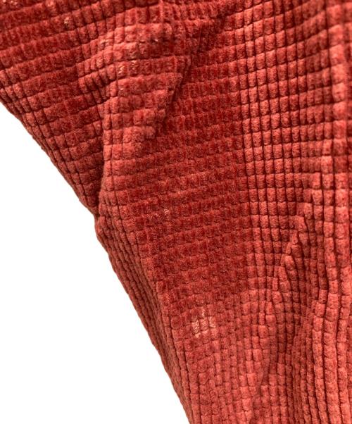 THE TERRITORY AHEAD（ザ テリトリー アヘッド）THE TERRITORY AHEAD (ザ テリトリー アヘッド) コーデュロイシャツ レッド サイズ:XXLの古着・服飾アイテム