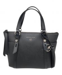 MICHAEL KORS（マイケルコース）の古着「サリバン スモール コンバーチブル トップジップ トート」｜ブラック