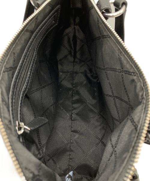 MICHAEL KORS（マイケルコース）MICHAEL KORS (マイケルコース) サリバン スモール コンバーチブル トップジップ トート ブラックの古着・服飾アイテム