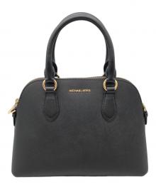MICHAEL KORS（マイケルコース）の古着「ヴェロニカ ミディアム サッチェル」｜ブラック